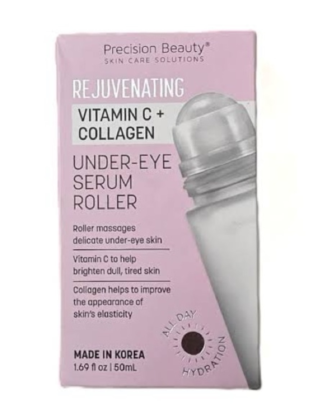 Precision Beauty Rejuvenating Vitamin C + Collagen Under-Eye Serum Roller -
NWT